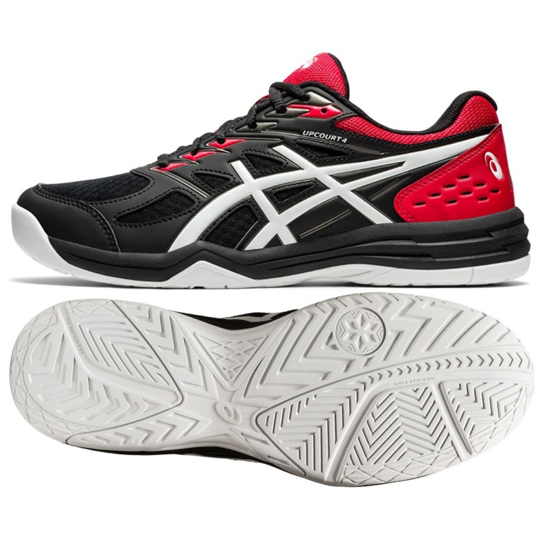 Tênis Asics Upcourt 4 M 1071A053-002 voleibol multicolorido preto