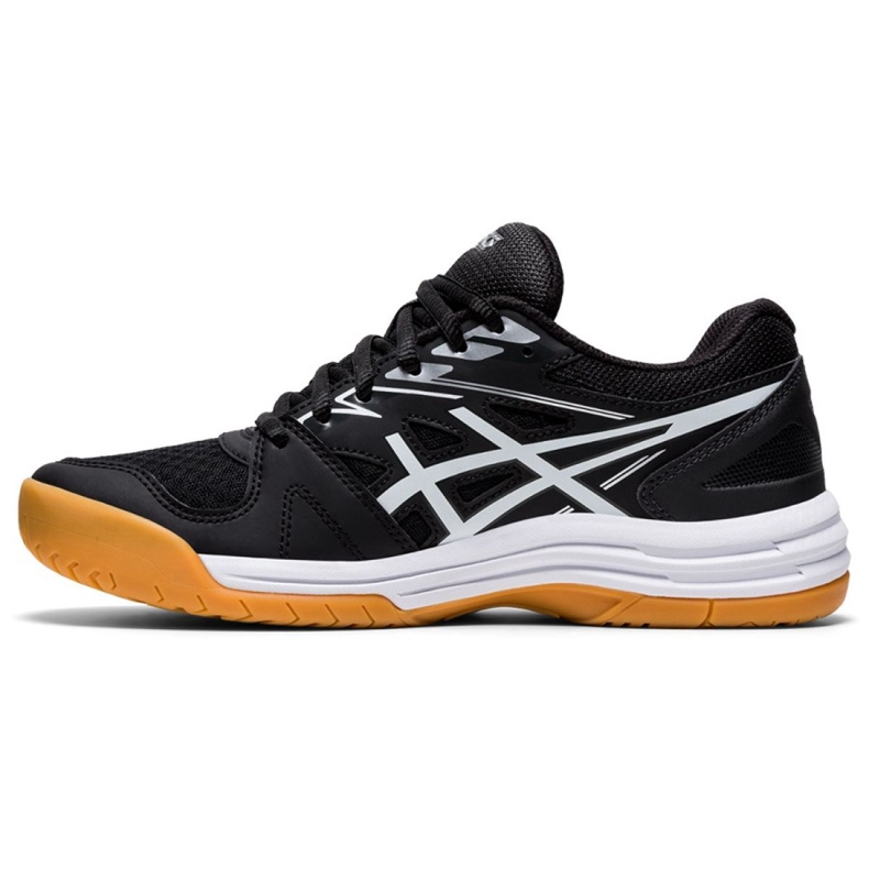 Tênis Asics Upcourt 4 W 1072A055-001 voleibol multicolorido preto