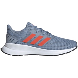 Calçados infantis Adidas Runfalcon Jr FV9440 cinza