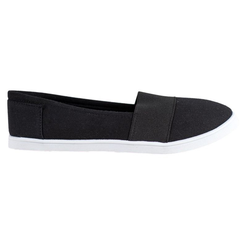 SHELOVET Tênis slip-on preto