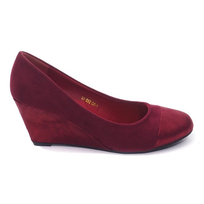 Bombas de cunha 20-292 vinho vermelho