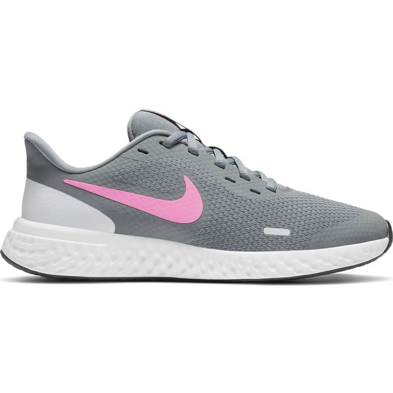 Tênis de corrida Nike Revolution 5 BQ5671 015 cinza