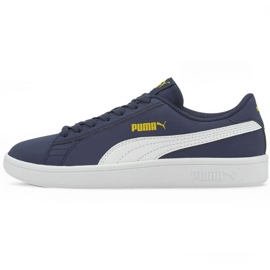 Puma Smash v2 Buck Jr 365182 22 preto azul marinho