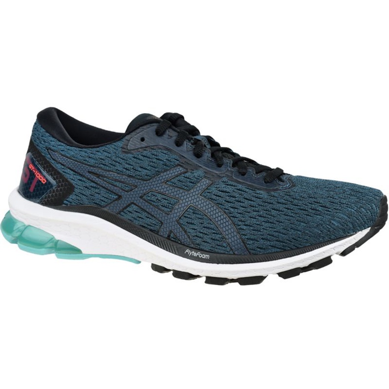Asics GT-1000 9 M 1011A770-404 preto azul Asics GT-1000 9 M 1011A770-404 preto azul
