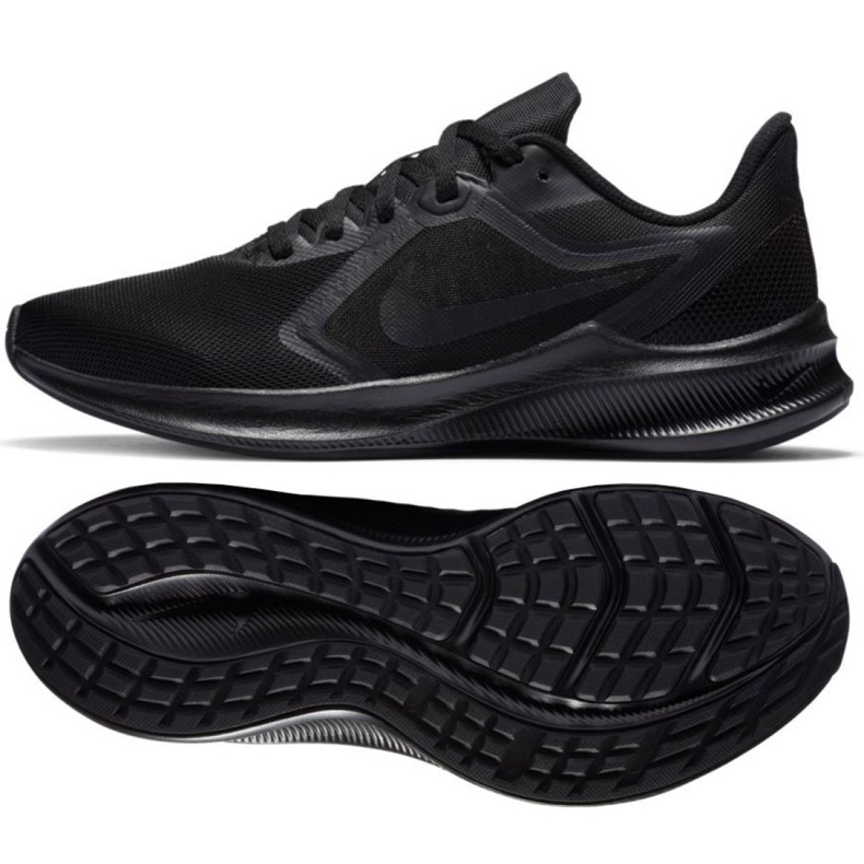 Tênis de corrida Nike Downshifter 10 W CI9984-003 preto