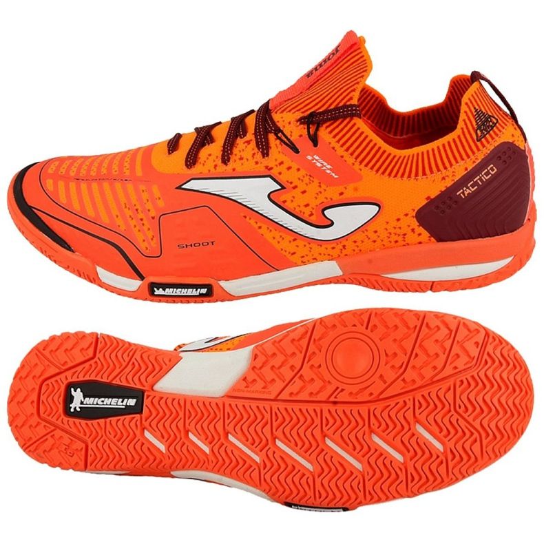 Chuteira Joma Tactico 908 Em M TACTW.908.IN multicolorido laranja