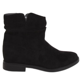 Botas pretas em salto oculto NC981 preto