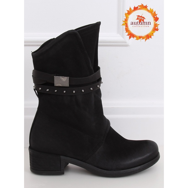 Botas militares femininas pretas ST-05P pretas preto