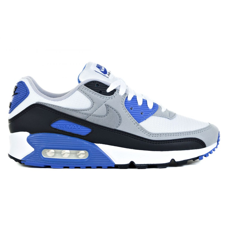 Nike Air Max 90 M CD0881-102 branco preto azul cinza