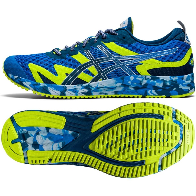 Tênis Asics Gel-Noosa Tri M 1011A673-400 azul verde