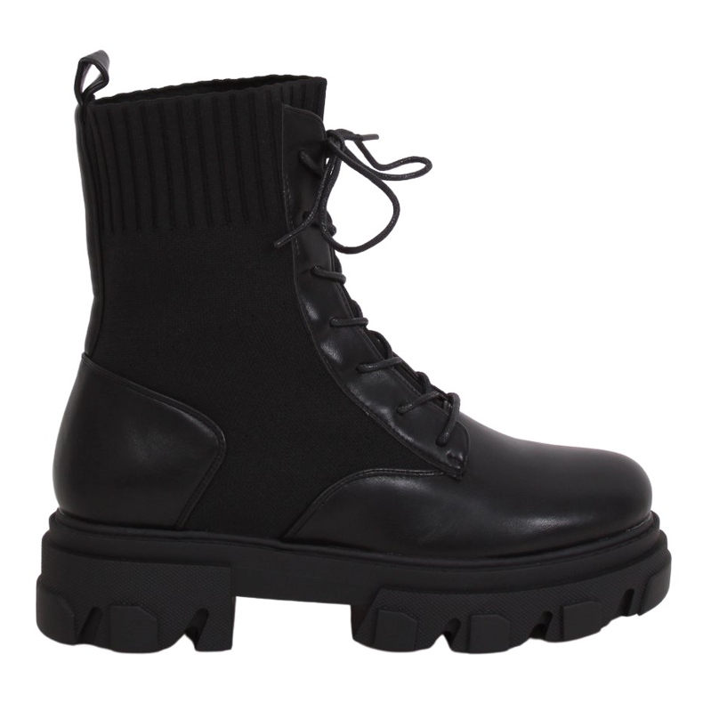 Botas meia preta NS156P preta preto