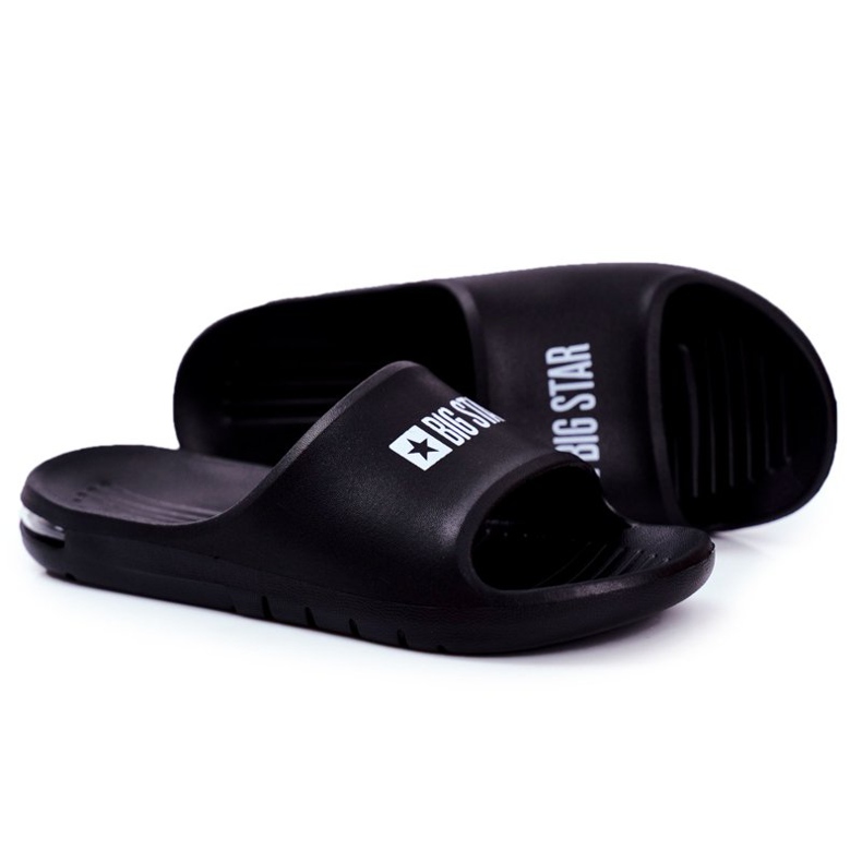 Chinelos masculinos Big Star Air Black GG174917 preto