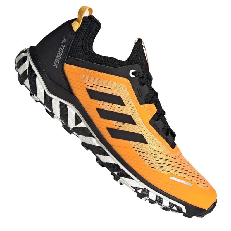 Sapatos Adidas Terrex Agravic Flow M FV2412 preto amarelo