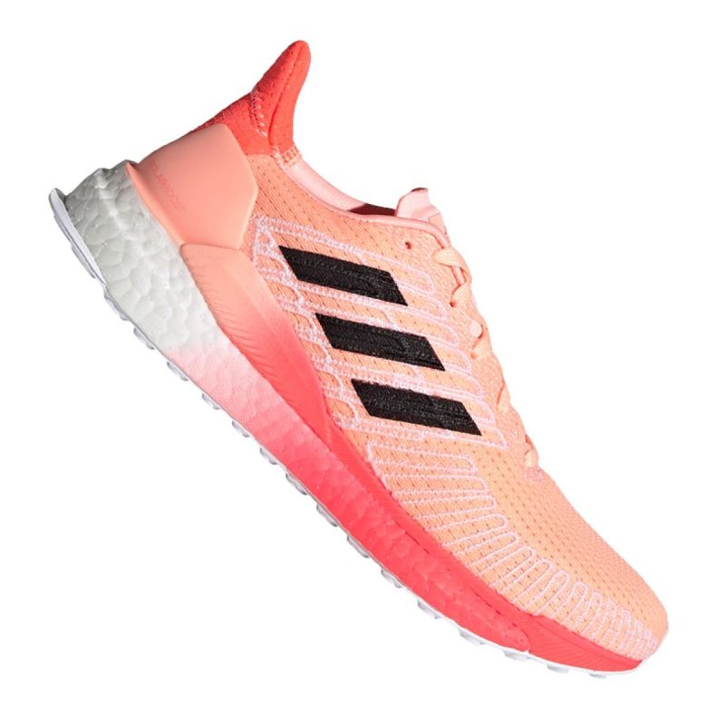 Tênis de corrida adidas Solarboost 19 W FW7822 preto rosa