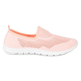 Bona Slipons Openwork laranja Bona Slipons Openwork laranja