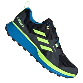 Sapatos Adidas Terrex Two Gtx M FV8102 preto verde Sapatos Adidas Terrex Two Gtx M FV8102 preto verde