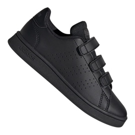 Sapatos Adidas Vs Advantage Jr EF0222 preto vermelho