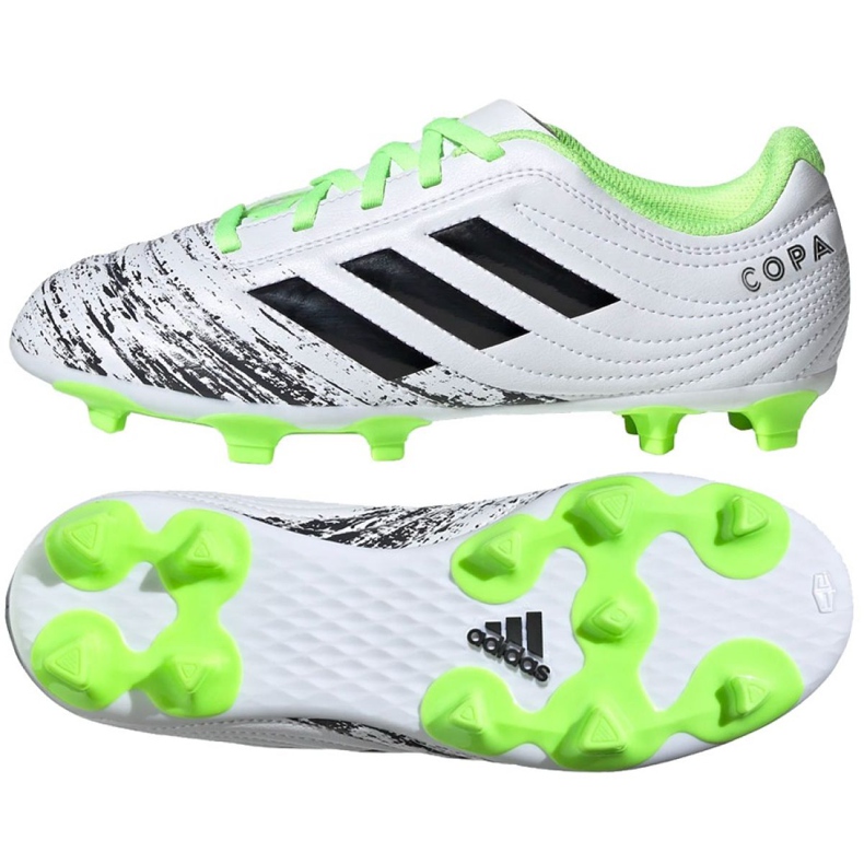 Chuteiras Adidas Copa 20.4 Fg Jr EF1917 multicolorido branco