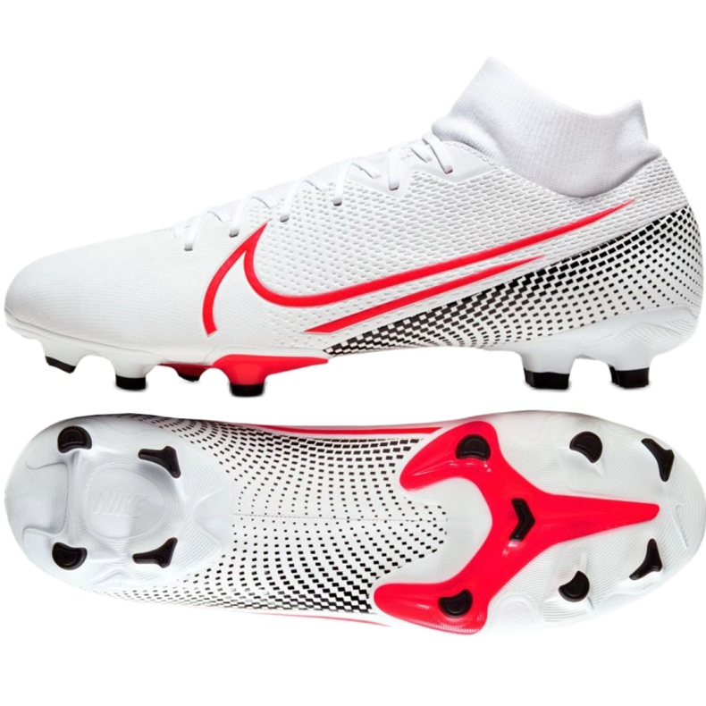 Chuteira Nike Mercurial Superfly 7 Academy FG / MG M AT7946-160 branco
