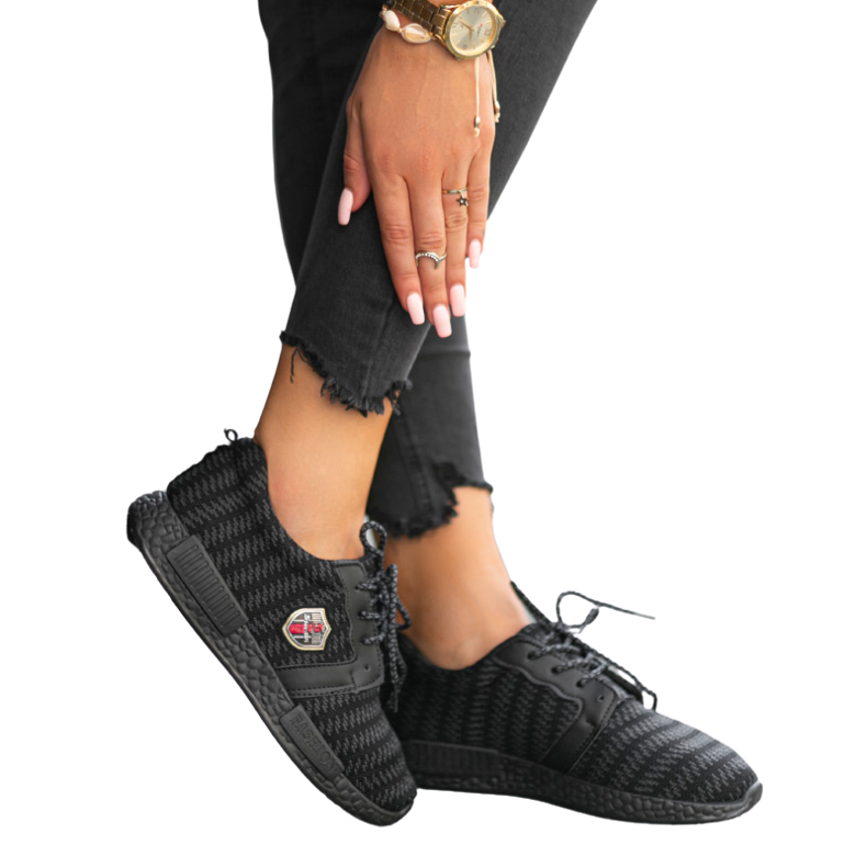 Sapatos esportivos leves PH-16 pretos