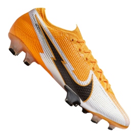 Chuteiras Nike Vapor 13 Elite Fg MAQ4176-801 amarelo multicolorido