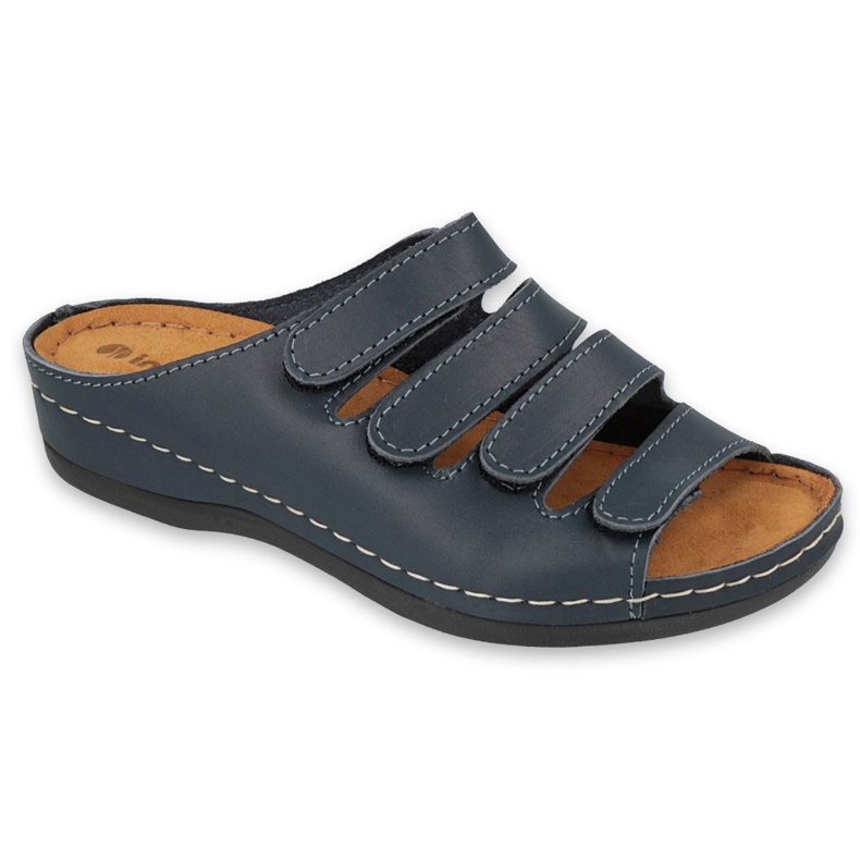 Sapatos femininos Inblu 158D147 azul marinho