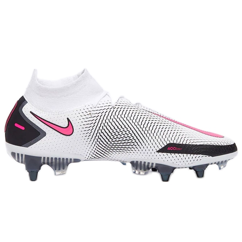 Chuteiras Nike Phantom Gt Elite Df SG-PRO Ac M CW6591-160 multicolorido branco