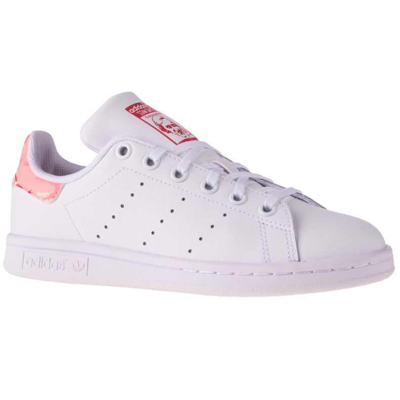 Sapatos Adidas Stan Smith Jr FV7405 branco azul marinho