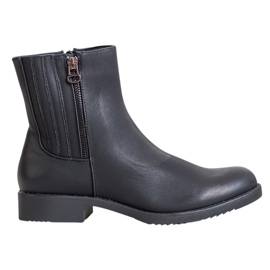 J. Star Botas de cano altas com couro ecológico preto J. Star Botas de cano altas com couro ecológico preto