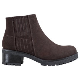 J. Star Botas clássicas marrons marrom