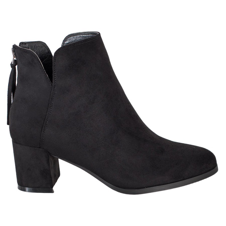 Botas Zipper VINCEZA preto