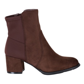 J. Star Botas marrom escuro