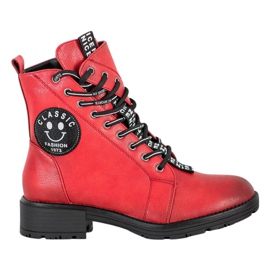 VINCEZA Red Trappers vermelho