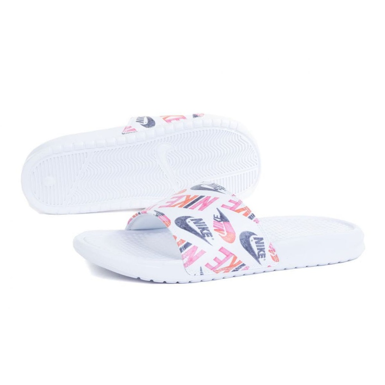 Nike Benassi Jdi Imprimir W 618919-119 slides branco