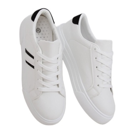 Tênis branco feminino CC-20 preto