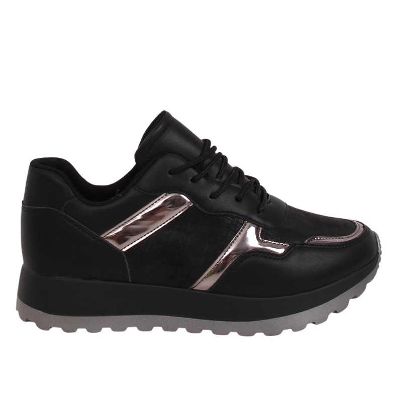 Sapatos esportivos femininos negros 2019-447 Preto