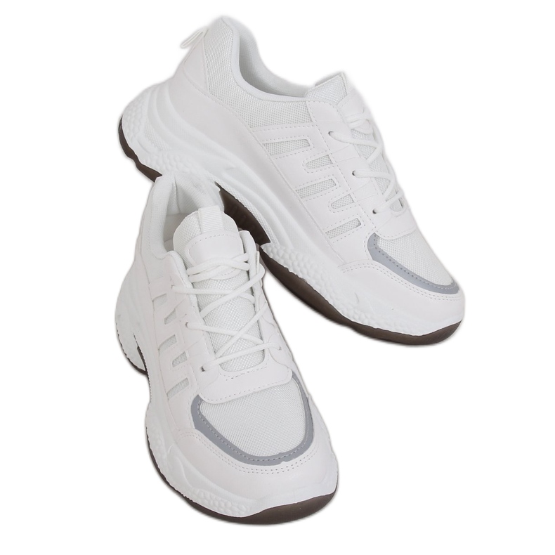 Sapatos esportivos femininos brancos BH-001 Branco