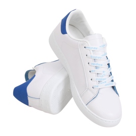 Tênis feminino branco 5G-2 Blue azul