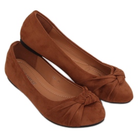 Camel 8F62 Camel feminino bailarinas marrom