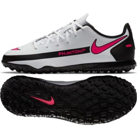 Chuteiras Nike Phantom Gt Club Tf Jr CK8483-160 multicolorido branco
