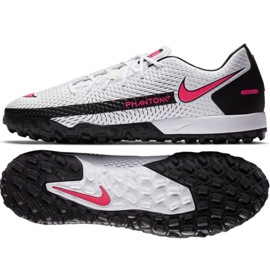 Chuteira Nike Phantom Gt Academy Tf M CK8470-160 branco multicolorido