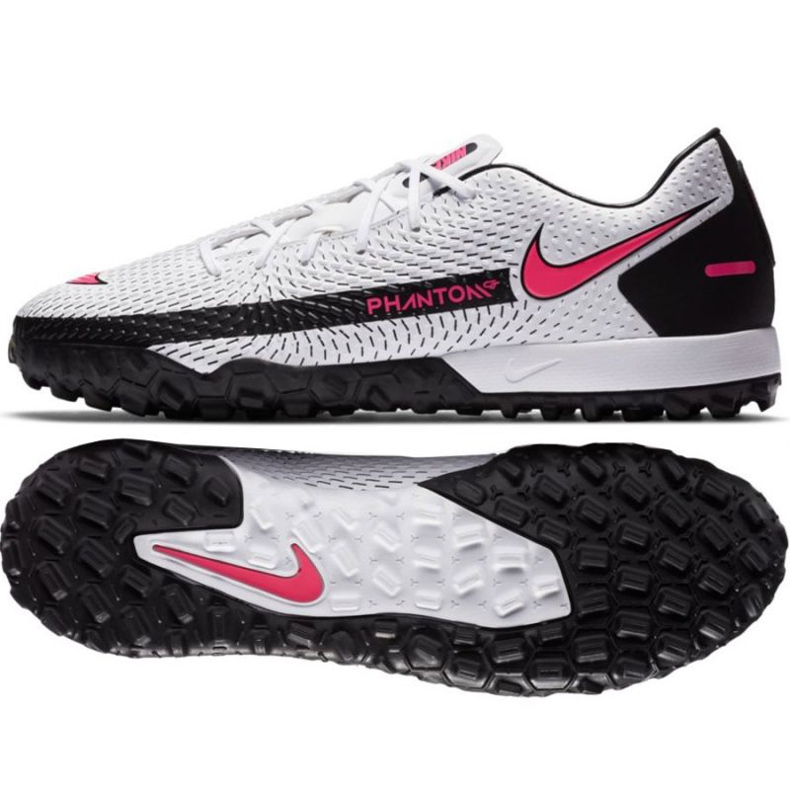Chuteira Nike Phantom Gt Academy Tf M CK8470-160 multicolorido branco