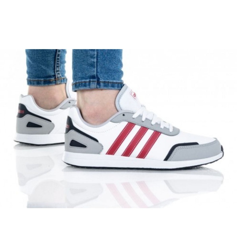 Sapatos Adidas Vs Switch 3 KW FW9307 branco preto vermelho