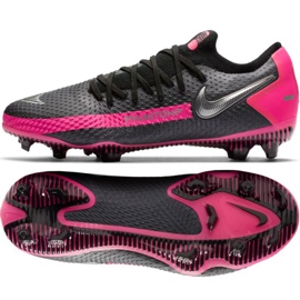 Chuteiras de futebol Nike Phantom Gt Fg Jr CK8473-006 preto preto