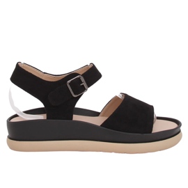 Sandálias pretas femininas YJ860 Nero Ii Gênero preto