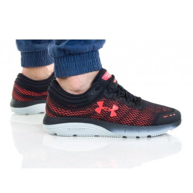 Under Armour Charged Bandit 5 M 3021947-004 preto vermelho