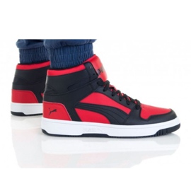 Puma Redound Layup Sl M 369573 12 preto vermelho