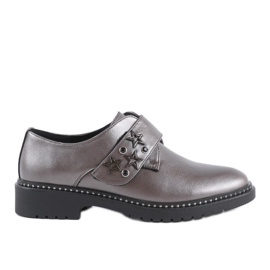 Sapatos femininos cinza C18-6391