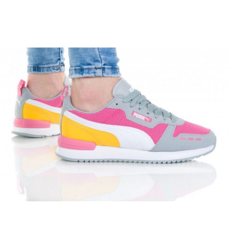 Puma R78 W 373117 07 rosa cinza multicolorido amarelo
