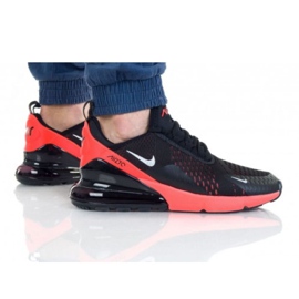 Sapato Nike Air Max 270 M AH8050-026 preto vermelho Sapato Nike Air Max 270 M AH8050-026 preto vermelho